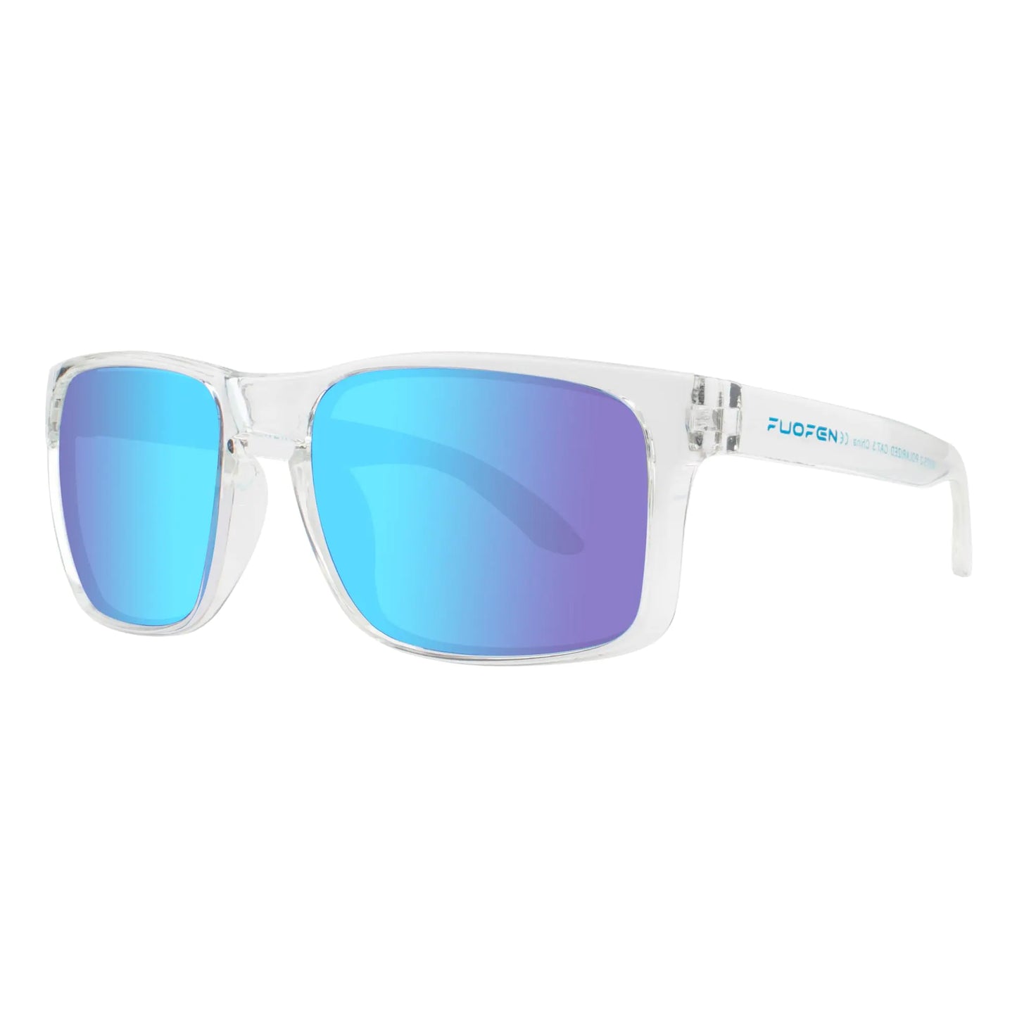 FUOFEN Polarized Sunglasses Men Trendy - Fashion Glasses for Men shades Men sunglassesblue