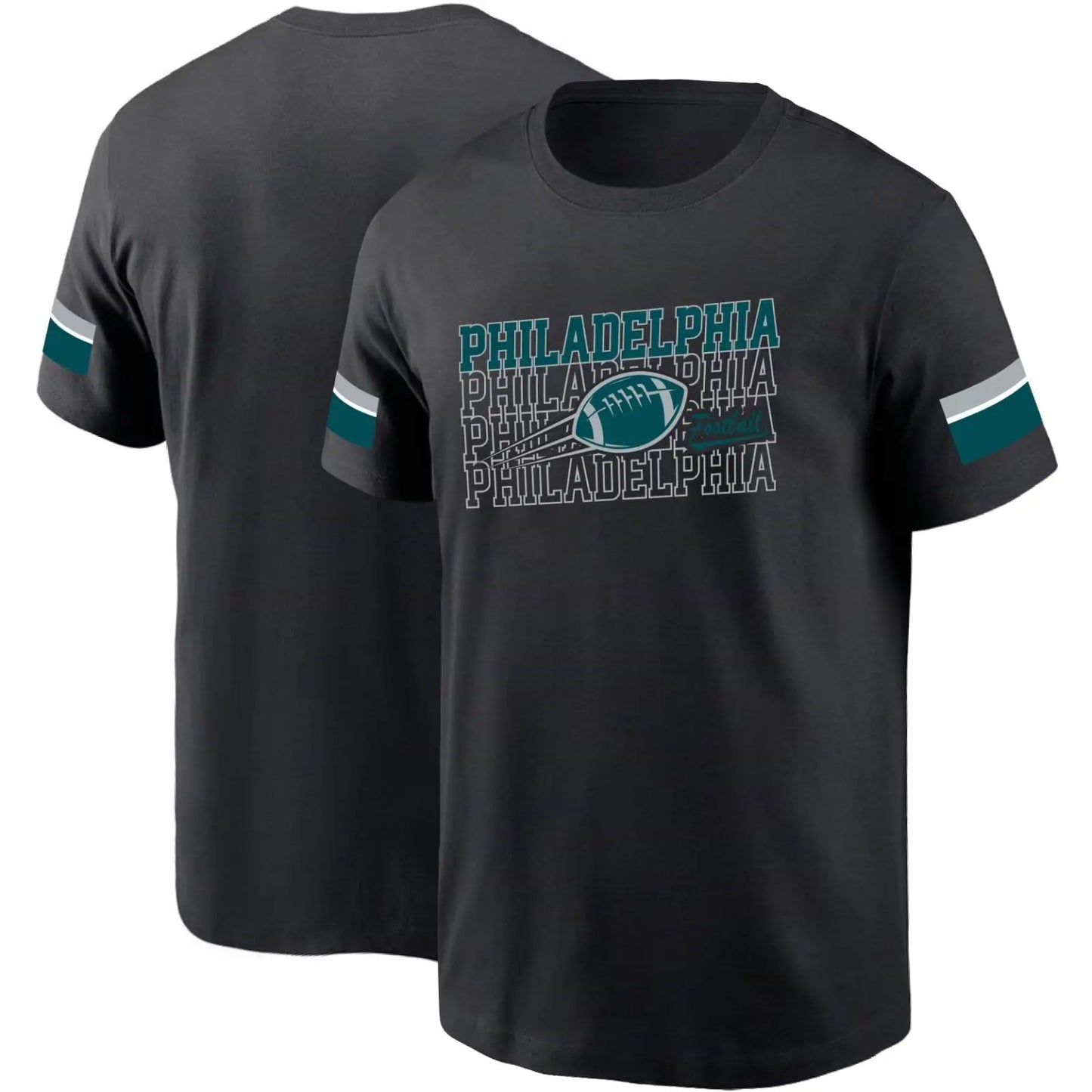 INAOO Men T-Shirt Crewneck Short Sleeves for Men Gifts 2XL Black