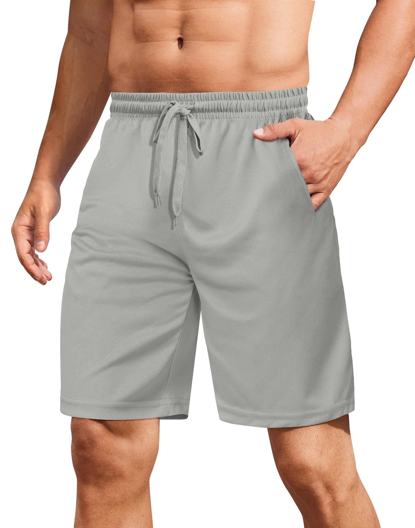 COOFANDY Mens Workout Gym Shorts Mesh Athletic Shorts Lightweight Quick Dry Training Short Pants with Pockets