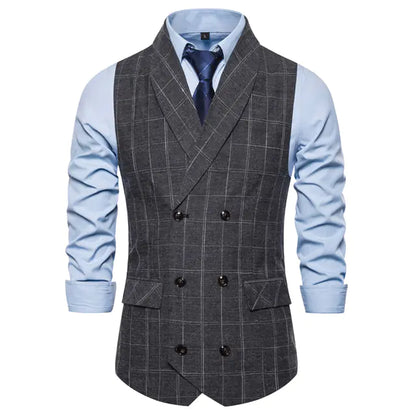 Men's Vest - Four Seasons Dress for Business & Wedding