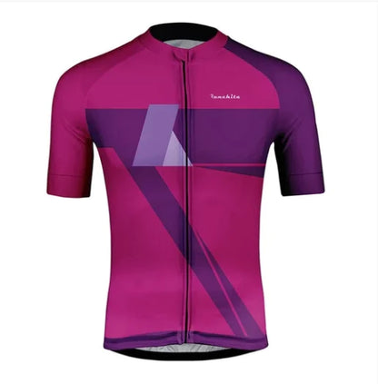 Short-Sleeve Bib Shorts Cycling Suit Set