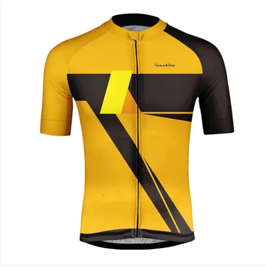 Short-Sleeve Bib Shorts Cycling Suit Set
