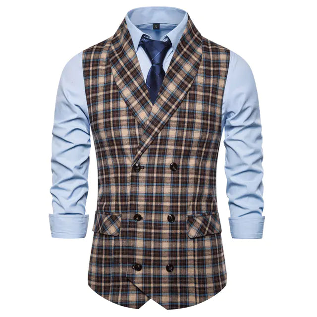 Men's Vest - Four Seasons Dress for Business & Wedding