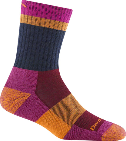Darn Tough Hiking Socks for Women - Merino Wool Womens Socks Breathable and Lightweight Crew Socks for Women Moisture Wicking Socks for Summer Hiking Comfort Hiking Gear for Women - Clover Medium