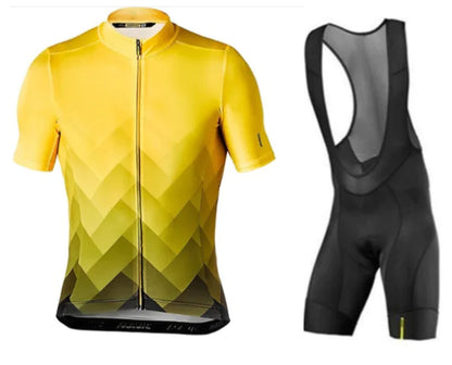 Mavic Short-Sleeved Bib Cycling Jersey Suit