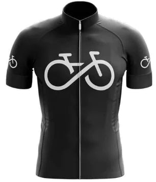 Short-Sleeved Bib Cycling Suit for Men and Women