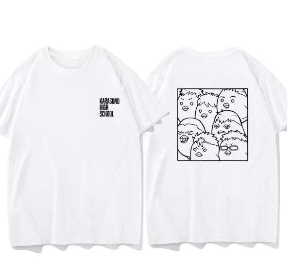 Loose Cotton Crew Neck T-Shirt for Women