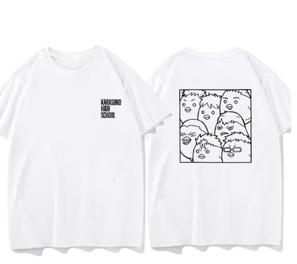 Loose Cotton Crew Neck T-Shirt for Women