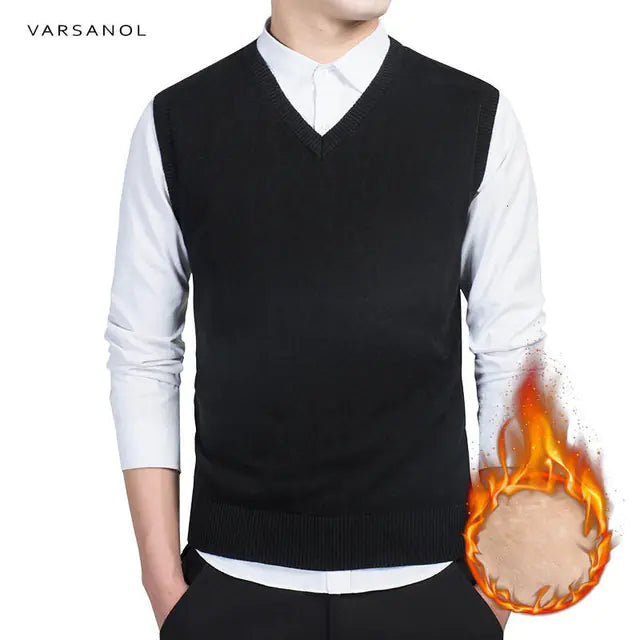 Slim Casual Cotton Vest for Men