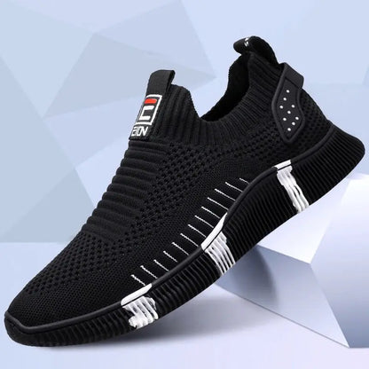 Lightweight Breathable Woven Sports Shoes for Men