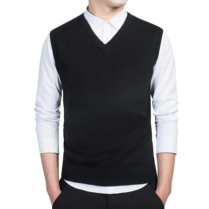 Slim Casual Cotton Vest for Men