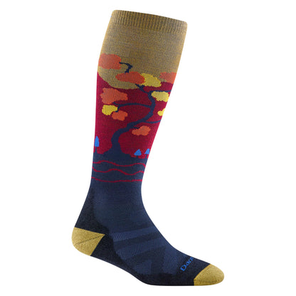 Darn Tough Snow Socks for Women - Lightweight Over-the-Calf Ski & Snowboard Socks Merino Wool Hiking Socks for Women Breathable Boot Socks for Women Moisture Wicking Winter Socks - Autumn Large