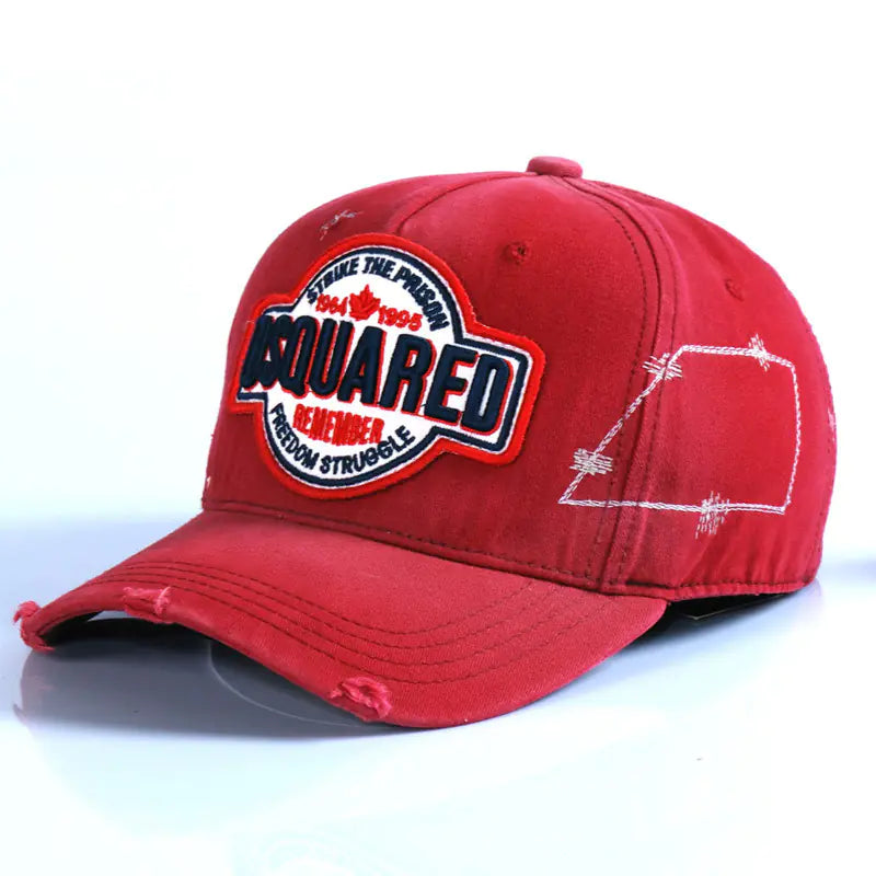 Fashionable Embroidered Baseball Cap with Letters