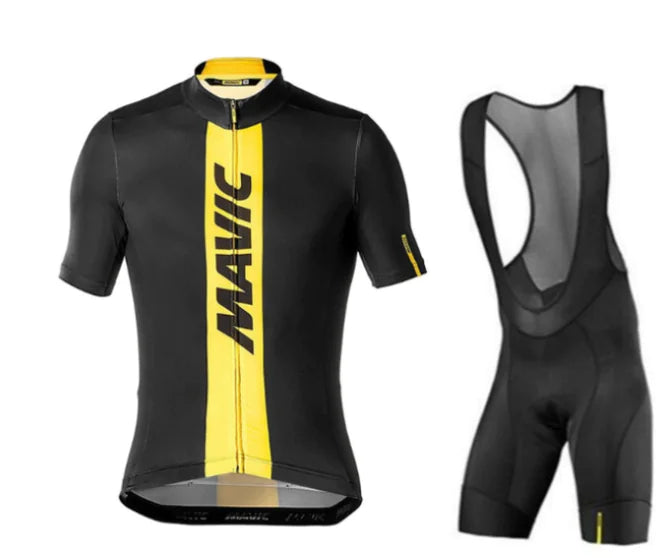 Mavic Short-Sleeved Bib Cycling Jersey Suit