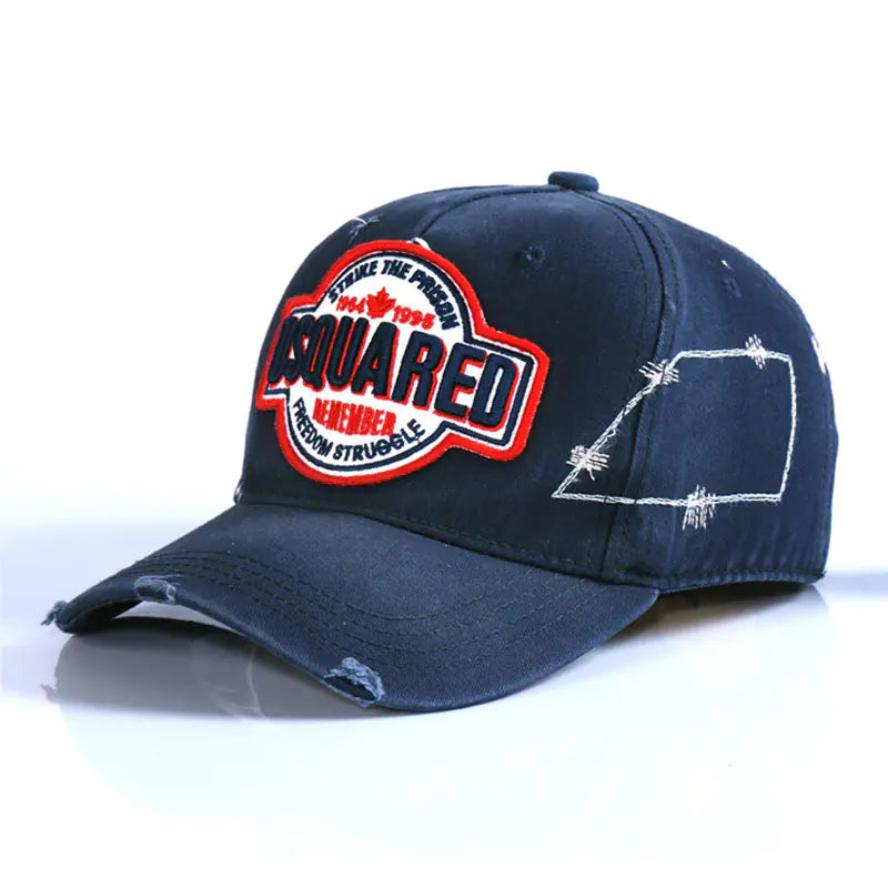 Fashionable Embroidered Baseball Cap with Letters