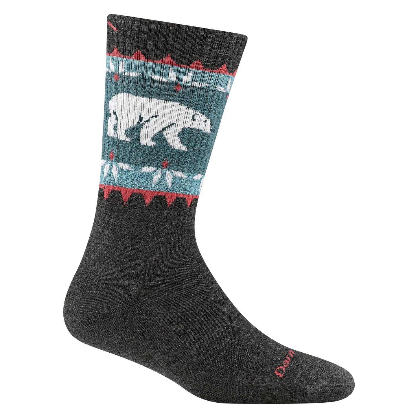 Darn Tough Hiking Socks for Women - Merino Wool Womens Socks Breathable and Lightweight Crew Socks for Women Moisture Wicking Socks for Summer Hiking Comfort Hiking Gear for Women - CharcoalSmall