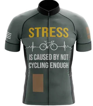 Short-Sleeved Bib Cycling Suit for Men and Women