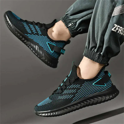 Lightweight Breathable Fly Woven Coconut Sports Shoes