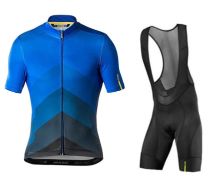 Mavic Short-Sleeved Bib Cycling Jersey Suit