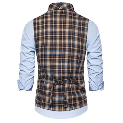Men's Vest - Four Seasons Dress for Business & Wedding