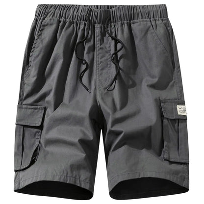 Msmsse Mens Cargo Shorts Hiking Relaxed Fit Multi Pockets Casual Lightweight Shorts Dark Grey US 32