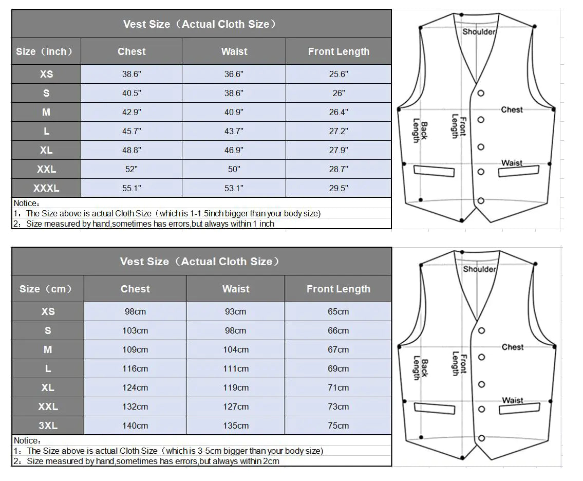 Men's Organic Cotton Wool Vest for Four Seasons Weddings