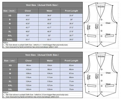 Men's Organic Cotton Wool Vest for Four Seasons Weddings