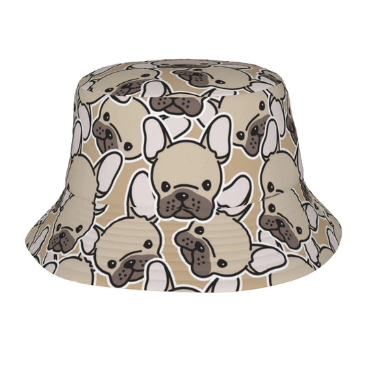 Dog Bucket Hat Fashion Sun Cap Packable Outdoor Fisherman Hat for Women and Men Teens Beach Caps Fishing Cap