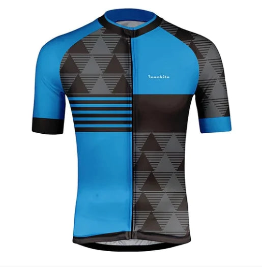 Short-Sleeve Bib Shorts Cycling Suit Set